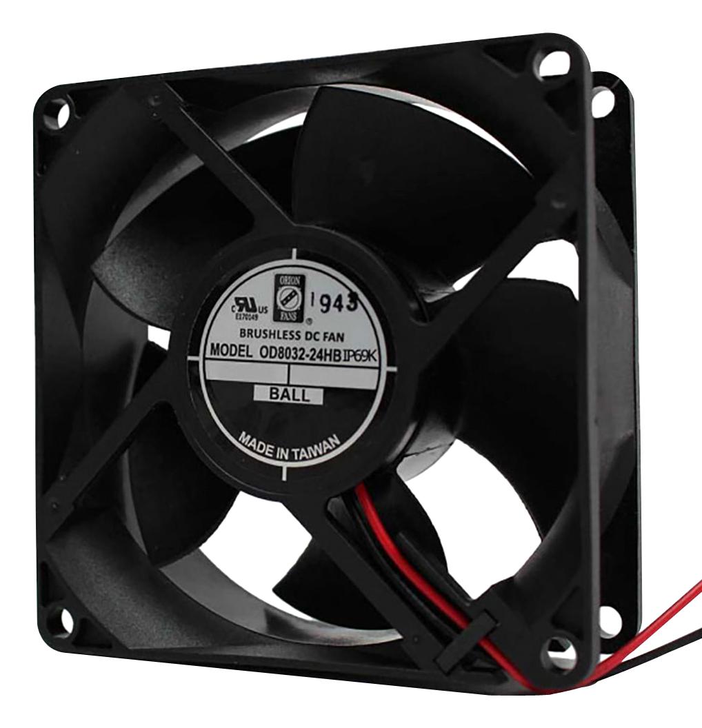 ORION FANS OD8032-24HBIP69K Ventiladores Axiales DC