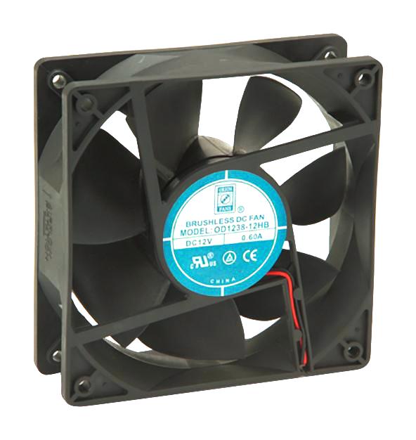 ORION FANS OD1238-12HBVXC10A Ventiladores Axiales DC