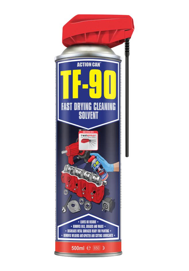 ACTION CAN TF-90 TWINSPRAY, 500ML Limpiadores Y Desengrasantes