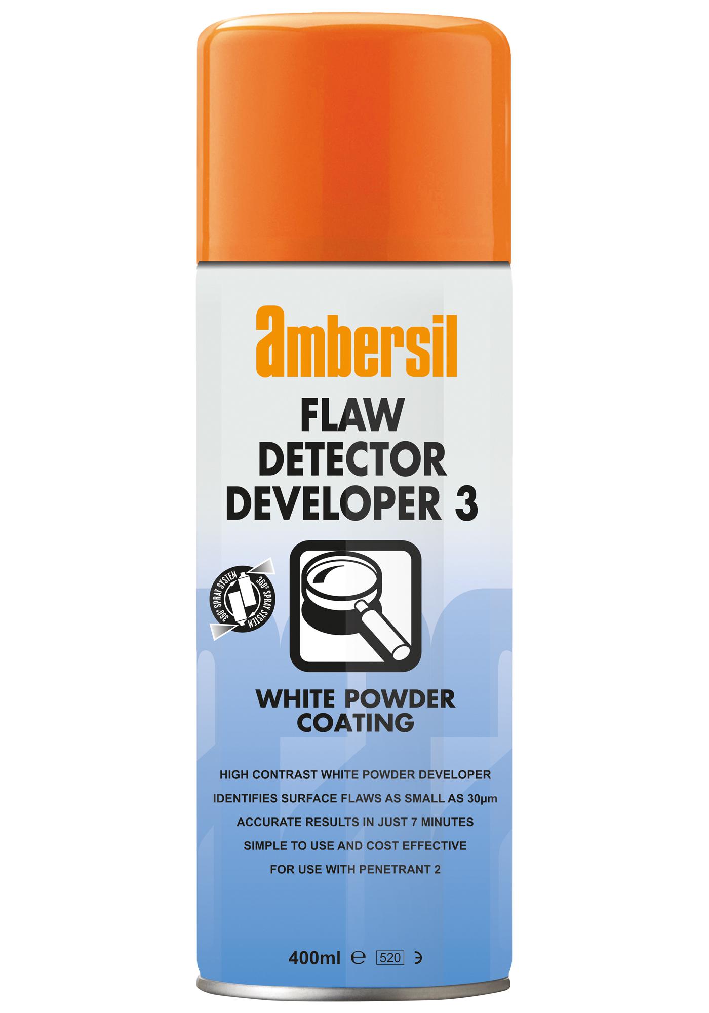 AMBERSIL FLAW DETECTOR DEVELOPER, 400ML Limpiadores Y Desengrasantes