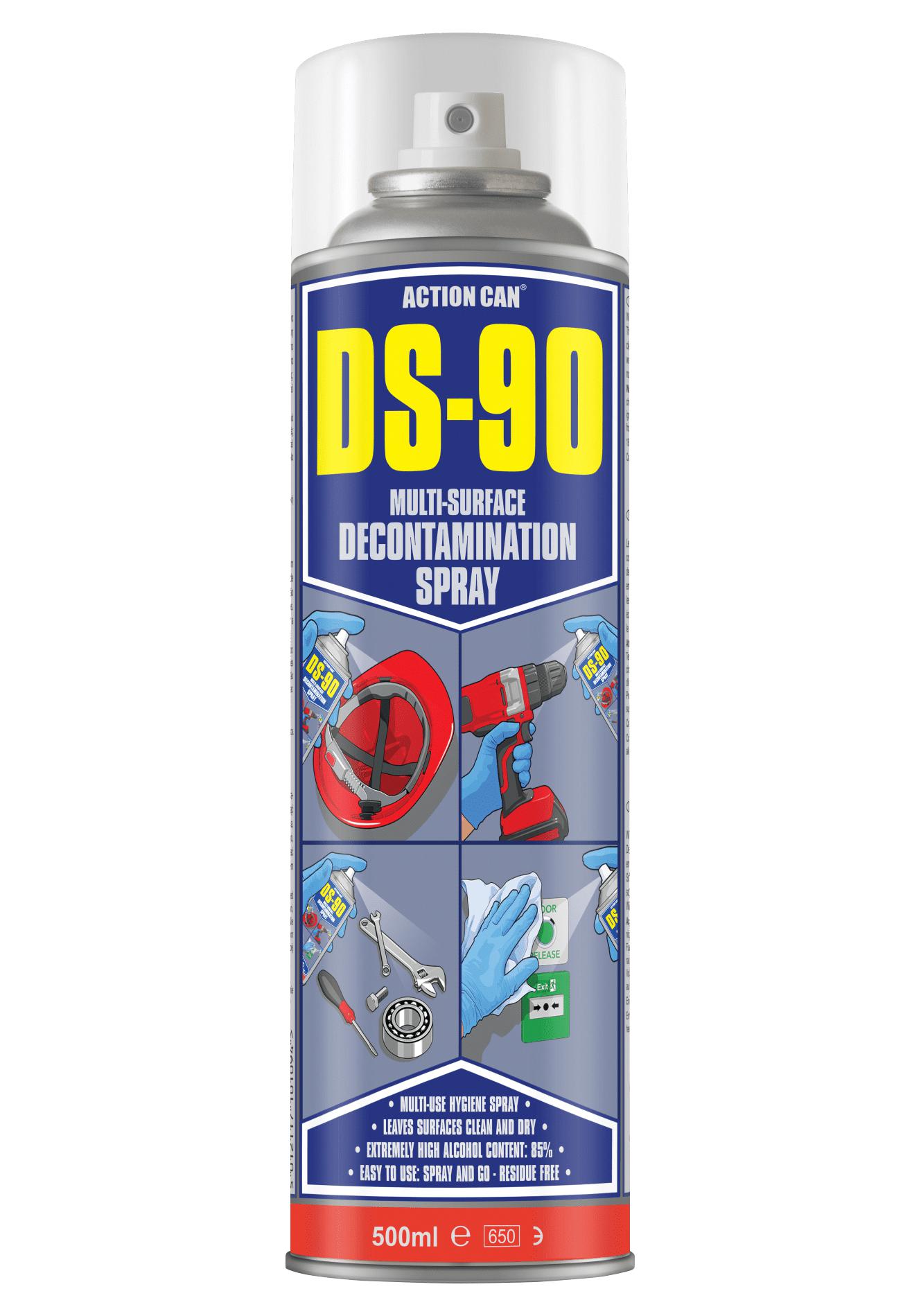 ACTION CAN DS-90, 500ML Limpiadores Y Desengrasantes