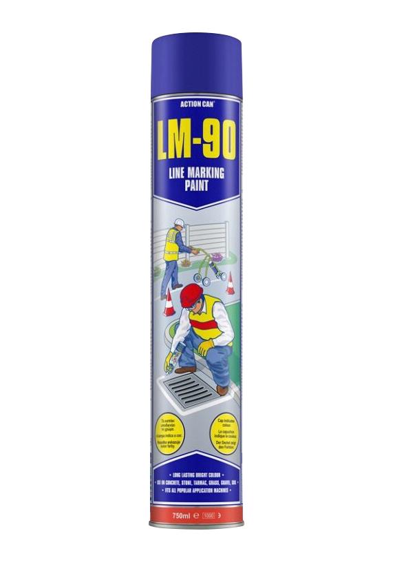 ACTION CAN LM-90 BLUE, 750ML Pinturas Y Revestimientos