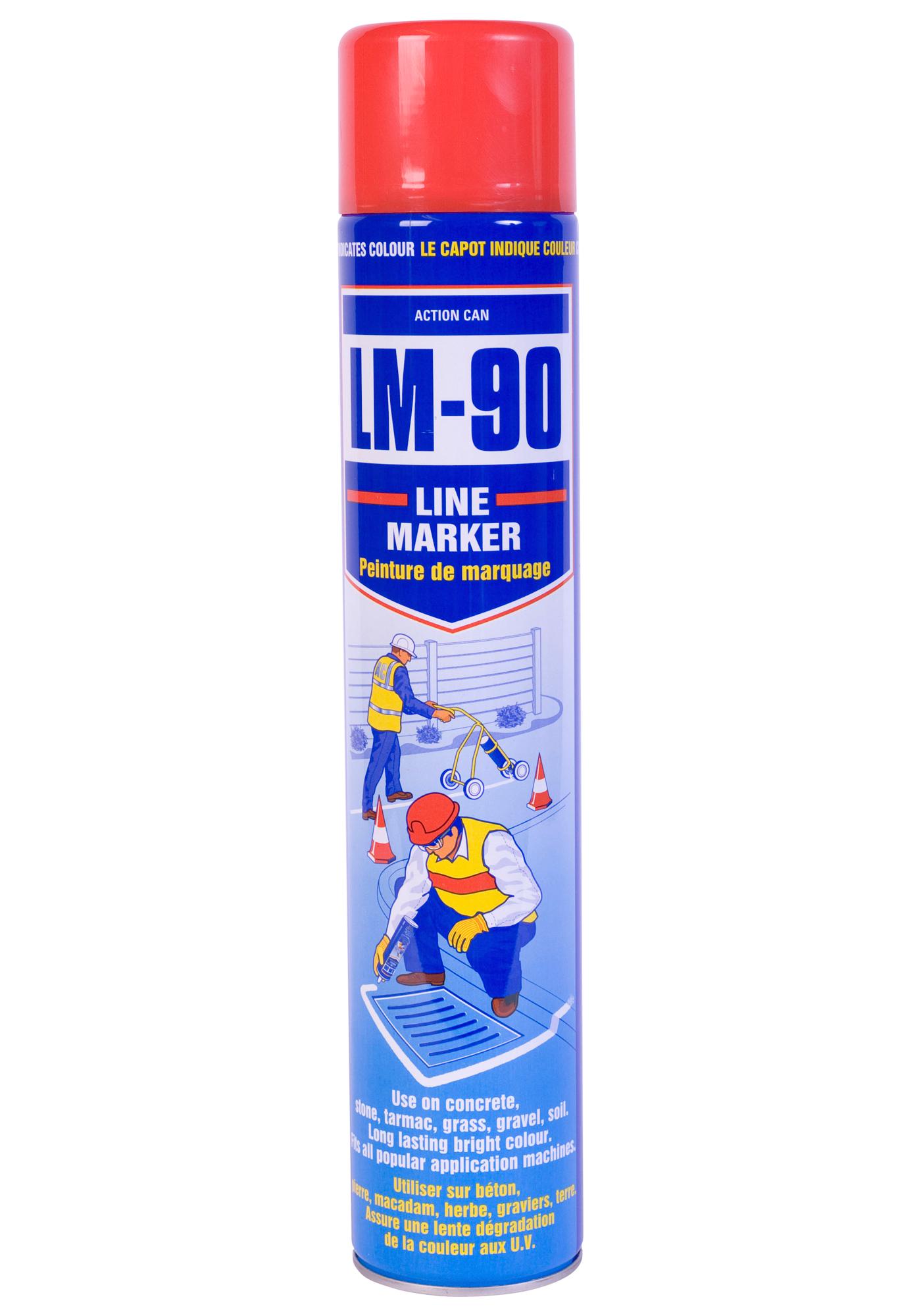 ACTION CAN LM-90 ORANGE, 750ML Pinturas Y Revestimientos