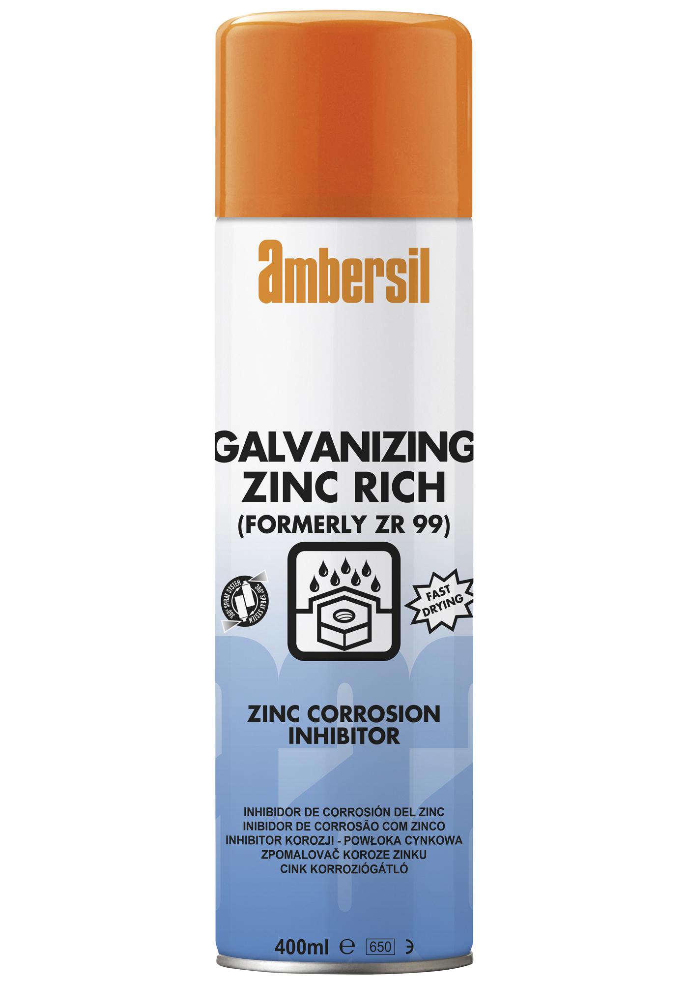 AMBERSIL GALVANISING ZINC RICH      , 400ML Pinturas Y Revestimientos