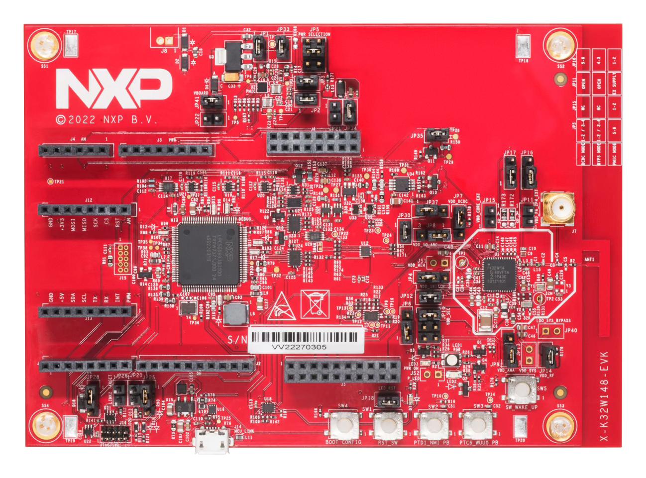 NXP K32W148-EVK Kits De Desarrollo Integrado - ARM