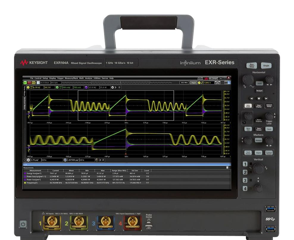 KEYSIGHT TECHNOLOGIES EXR104A Osciloscopios De Señal Mixta / Dominio Mixto (MSO/MDO)