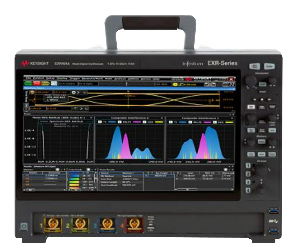 KEYSIGHT TECHNOLOGIES EXR404A Osciloscopios De Señal Digital / Fósforo Digital (DSO/DPO)