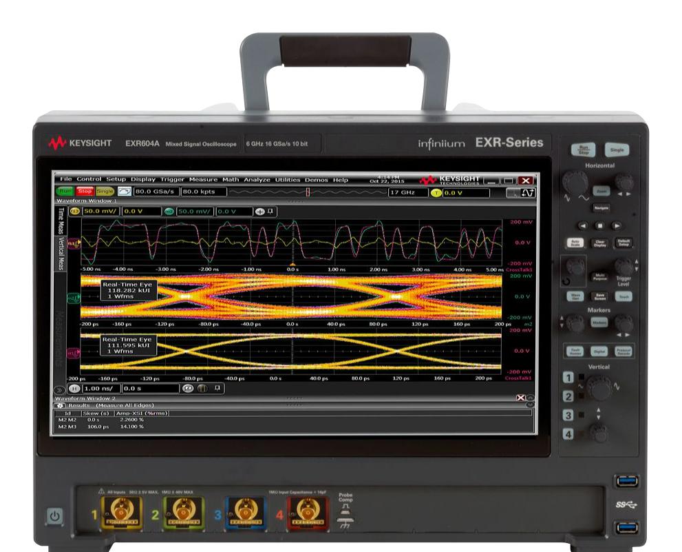 KEYSIGHT TECHNOLOGIES EXR604A Osciloscopios De Señal Digital / Fósforo Digital (DSO/DPO)