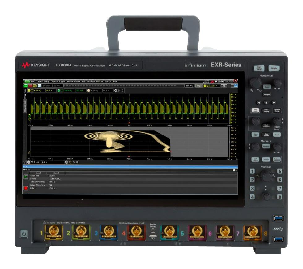 KEYSIGHT TECHNOLOGIES EXR608A Osciloscopios De Señal Digital / Fósforo Digital (DSO/DPO)