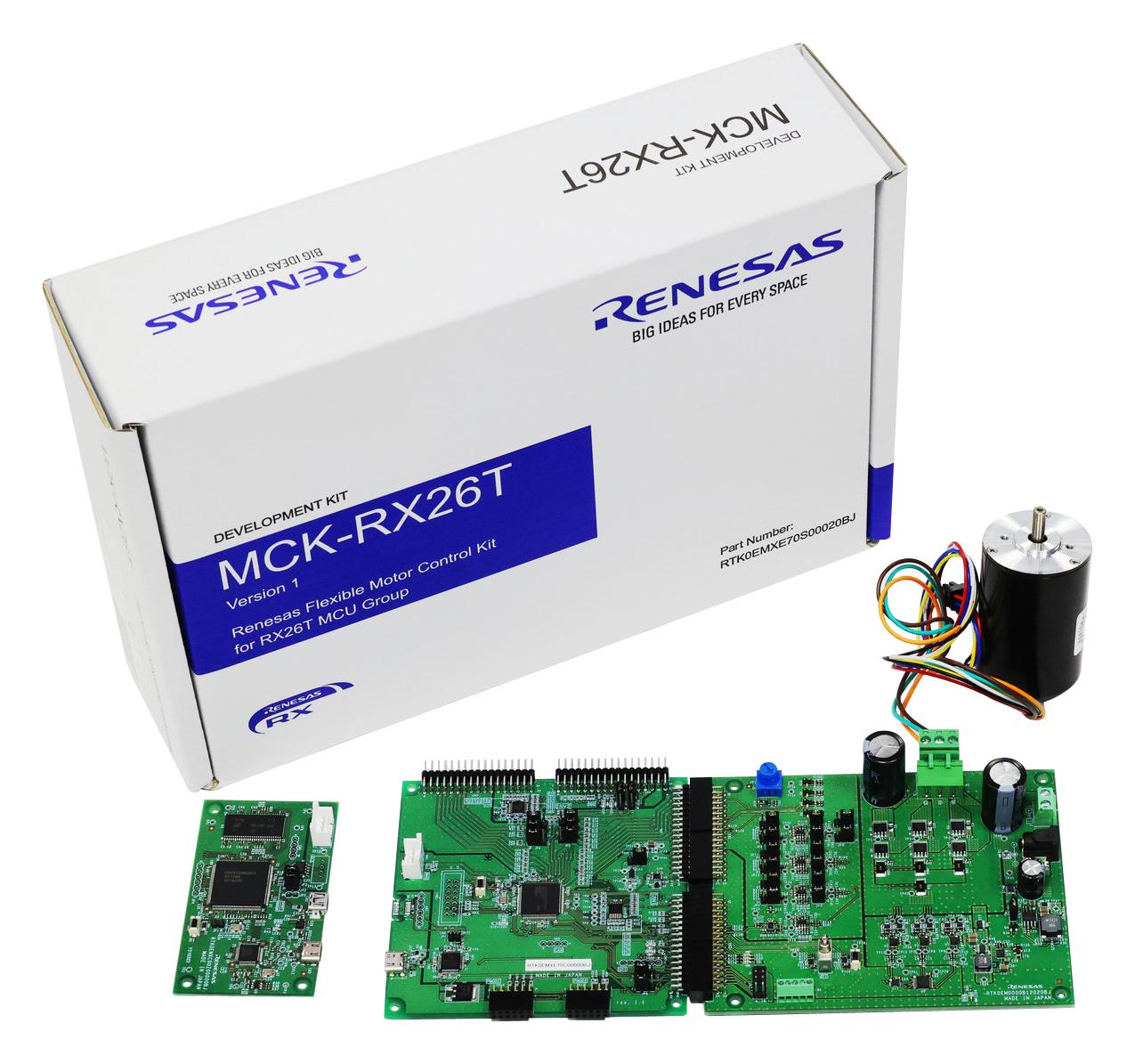 RENESAS RTK0EMXE70S00020BJ Kits De Desarrollo Para Gestión De Alimentación - Kits De Desarrollo Para Control De Motor