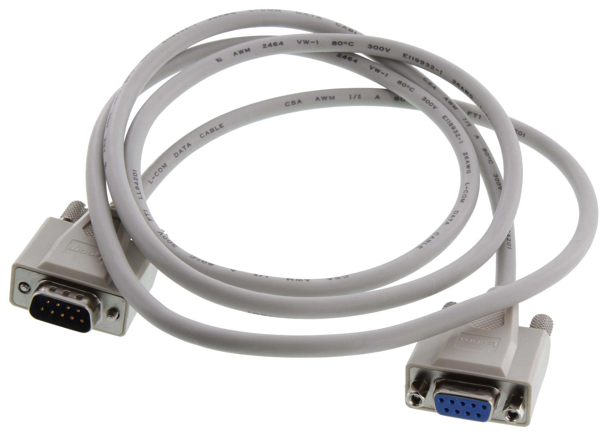 L-COM CSMN9MF-5 Cables Para Ordenador