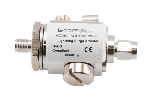 L-COM AL6-SMSFBW-9 Protectores Coaxiales Contra Transitorios