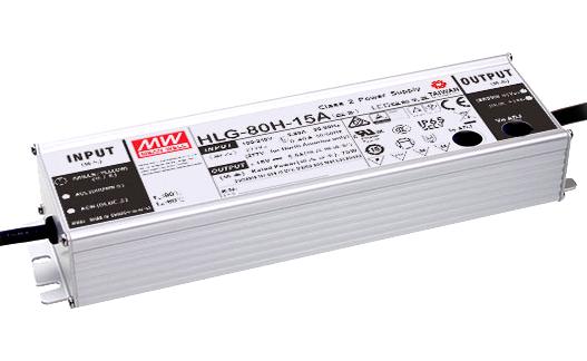 MEAN WELL HLG-80H-24 Fuentes De Alimentación Para LED AC / DC