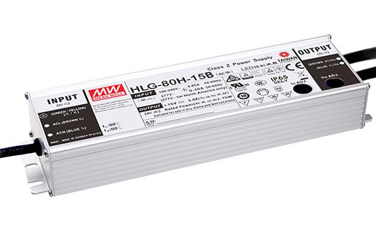 MEAN WELL HLG-80H-12B Fuentes De Alimentación Para LED AC / DC