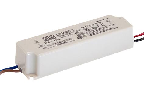 MEAN WELL LPV-20-5 Fuentes De Alimentación Para LED AC / DC