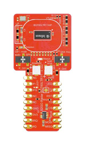 INFINEON S2GORADARBGT60LTR11TOBO1 Kits De Evaluación Y Desarrollo De Sensores