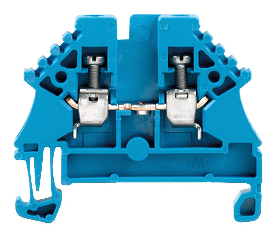 WEIDMULLER 102008 WDU2.5 BLUE Bloques De Terminales Para Montaje En Carril DIN