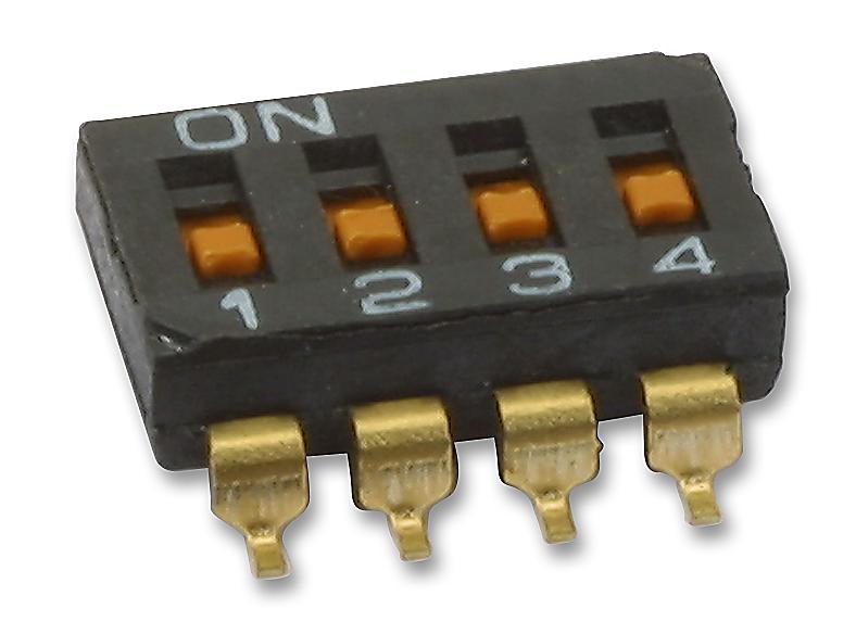 OMRON ELECTRONIC COMPONENTS A6S-4102-H Interruptores DIP Y SIP