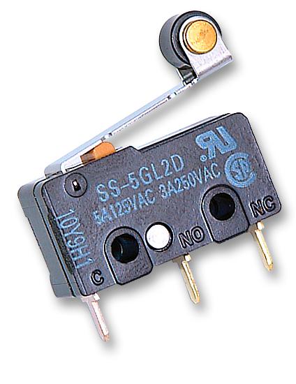 OMRON ELECTRONIC COMPONENTS SS-5GL2D Microinterruptores De Acción Rápida