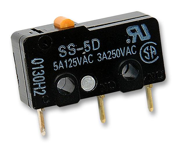 OMRON ELECTRONIC COMPONENTS SS-5D Microinterruptores De Acción Rápida