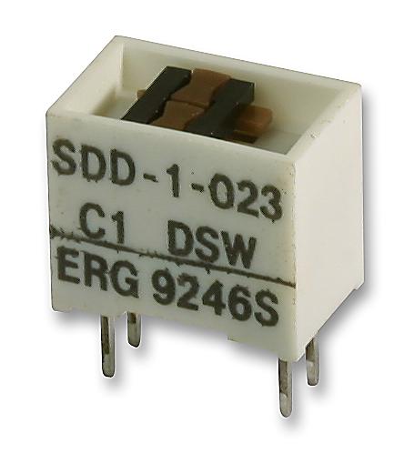 ERG COMPONENTS SDD-1-023 Interruptores DIP Y SIP