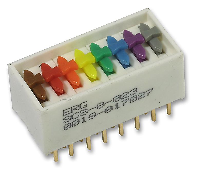 ERG COMPONENTS SCS-8-023 Interruptores DIP Y SIP