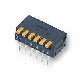 OMRON ELECTRONIC COMPONENTS A6DR-6100 Interruptores DIP Y SIP