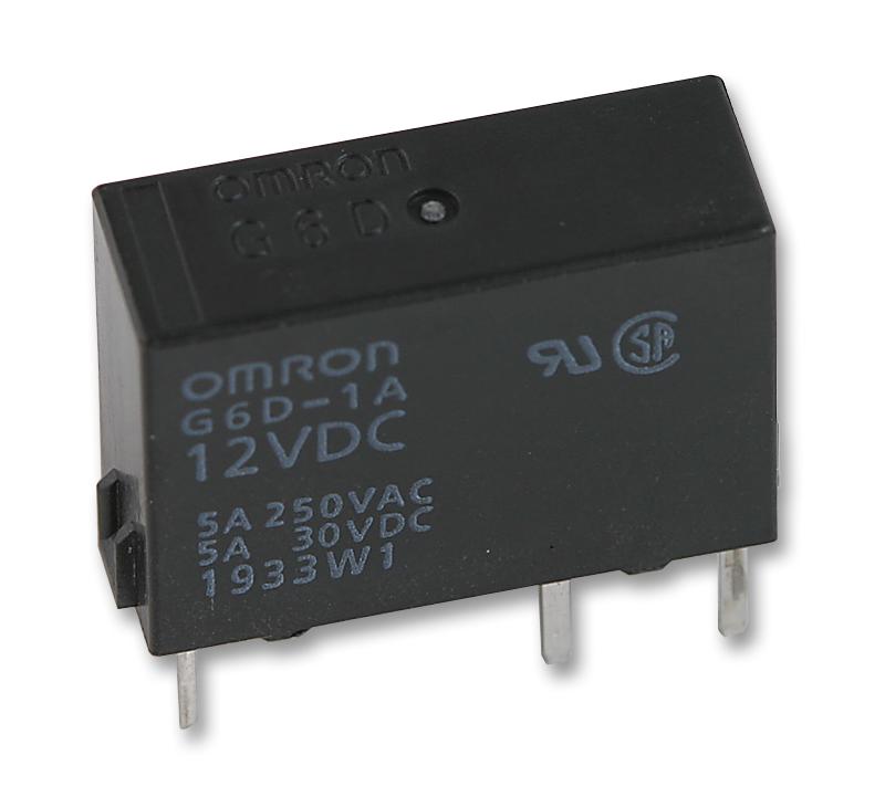 OMRON ELECTRONIC COMPONENTS G6D-1A-ASI  DC12 Relés De Potencia