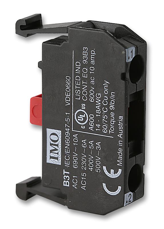 IMO PRECISION CONTROLS B3T01 Bloques De Contactos Para Interruptores