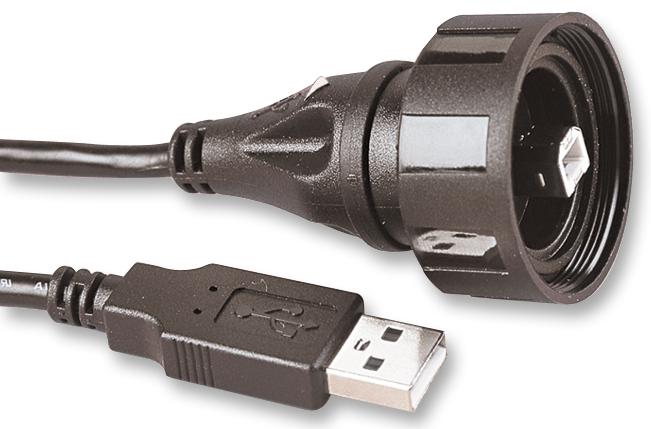 BULGIN LIMITED PX0840/B/2M00 Cables Lightning / USB