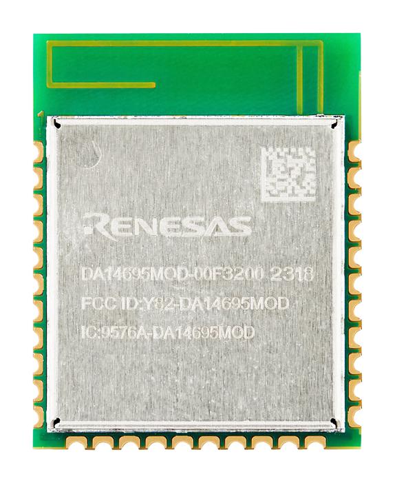 RENESAS DA14695MOD-00F3200C Módulos Y Adaptadores Bluetooth