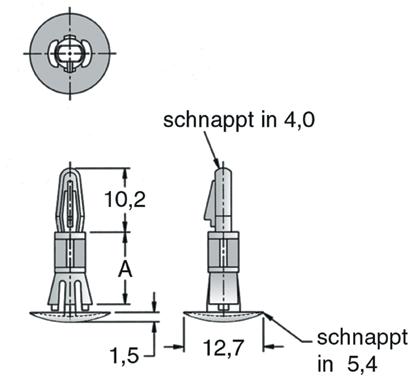 ETTINGER 006.81.126 Soportes Para PCB