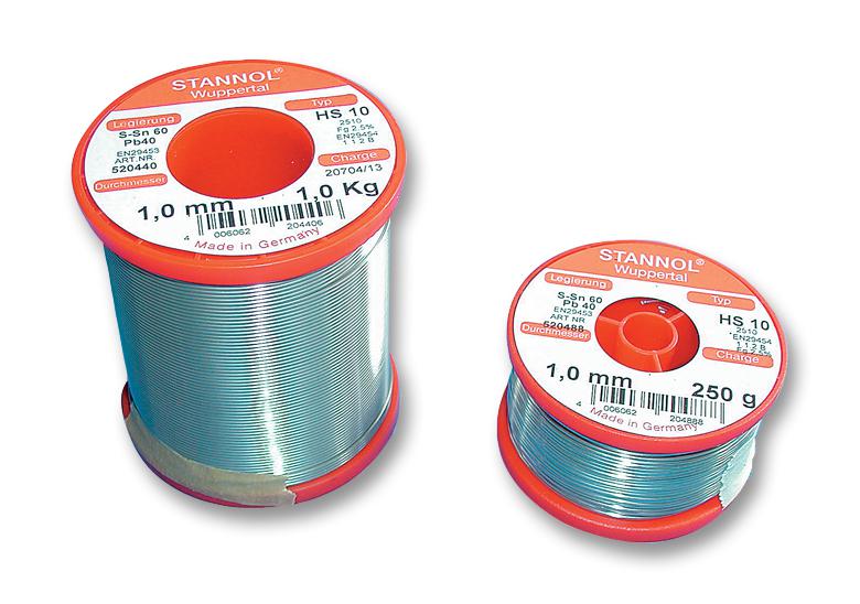 STANNOL HS10 2510 1,5MM 1KG Hilo De Soldadura