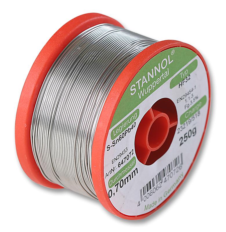 STANNOL HF32 3500 0,7MM 250G Hilo De Soldadura