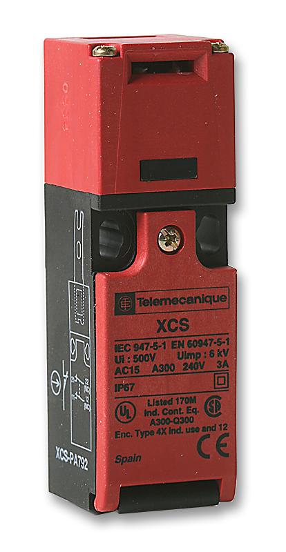 TELEMECANIQUE SENSORS XCSPA792 Interruptores Con Enclavamiento De Seguridad