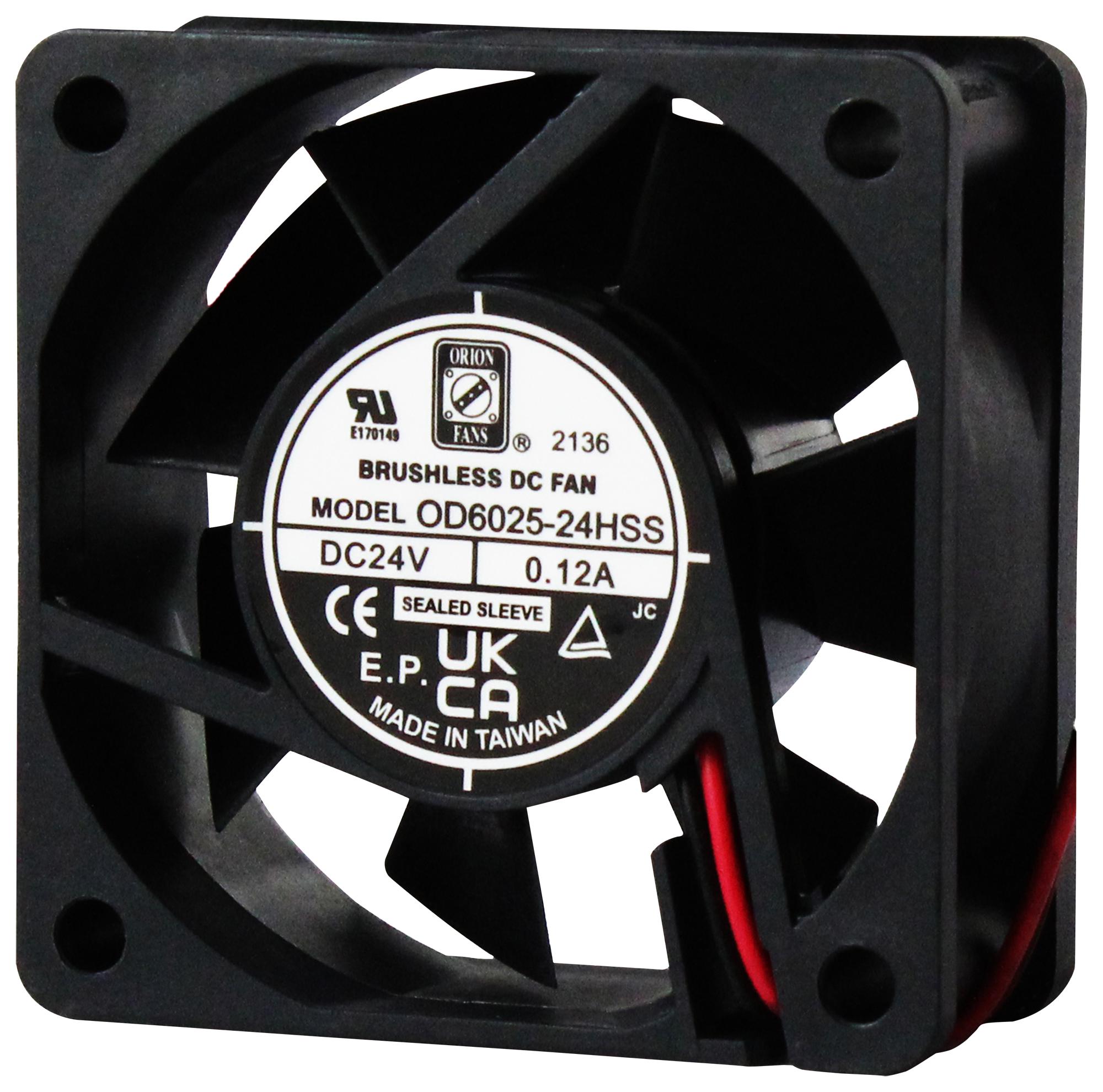 ORION FANS OD6025-24HB01A Ventiladores Axiales DC