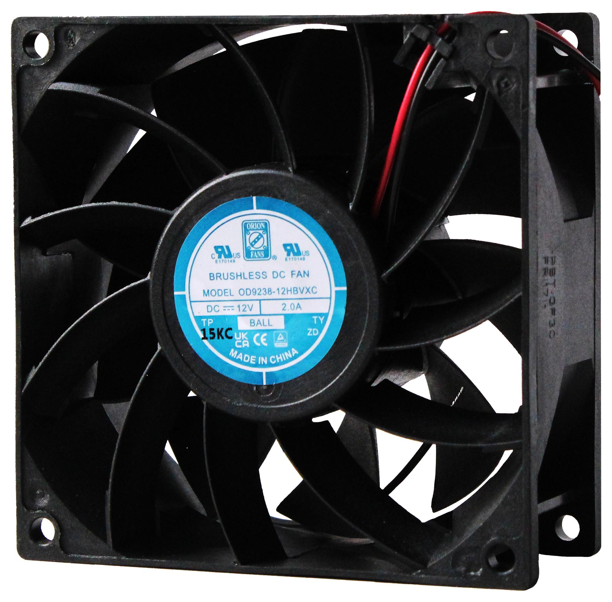 ORION FANS OD9238-48HBVXE Ventiladores Axiales DC