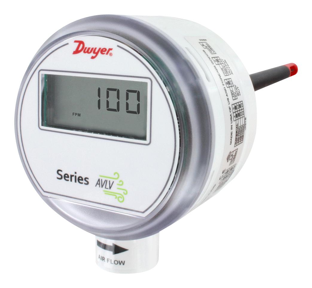 DWYER AVLV-2DB1-LCD Sensores De Flujo De Gas