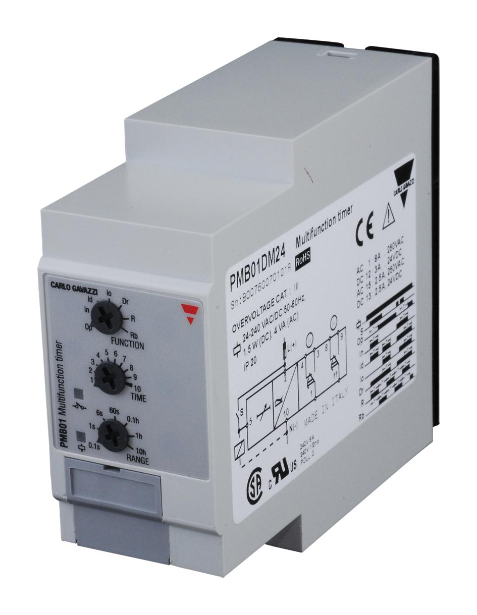 CARLO GAVAZZI PMB01DM24 Temporizadores Analógicos