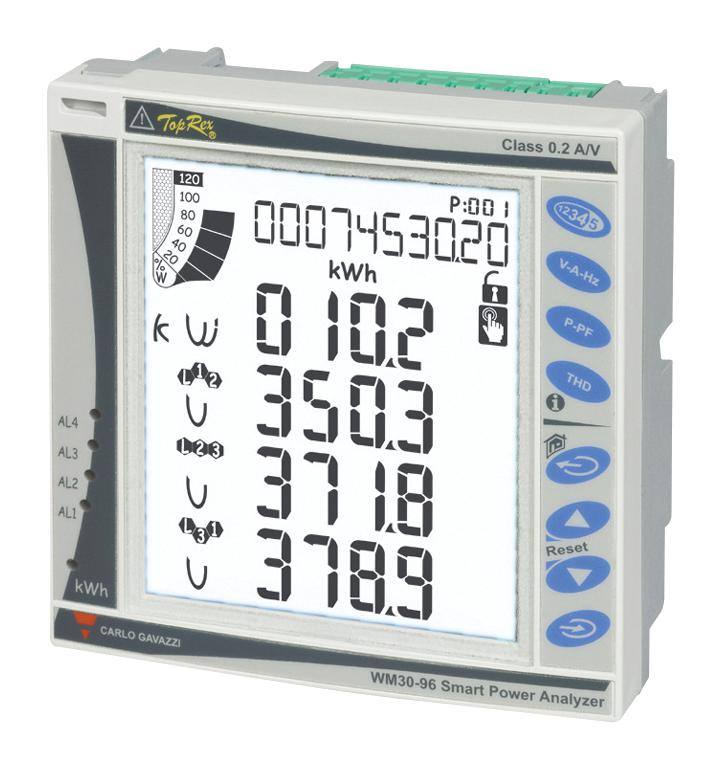 CARLO GAVAZZI WM30AV53H Medidores Digitales De Panel