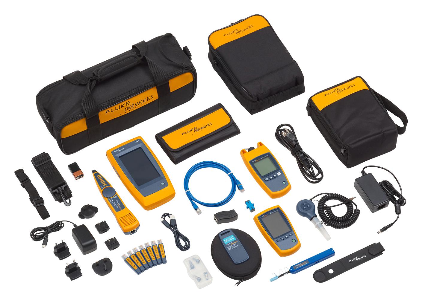 FLUKE NETWORKS LIQ-KIT-FQM-100MIC Kits De Comprobación De Fibra Óptica