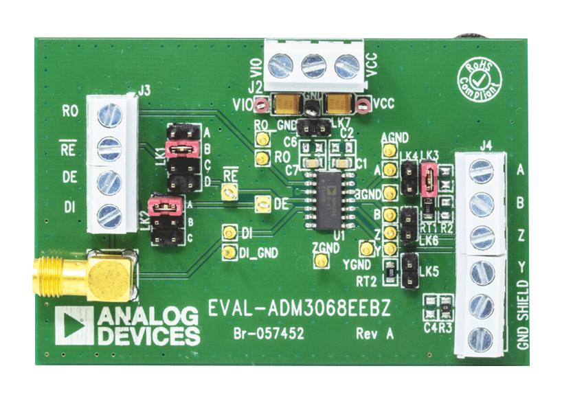 ANALOG DEVICES EVAL-ADM3068EEBZ Kits De Desarrollo Para Interfaz / Comunicaciones