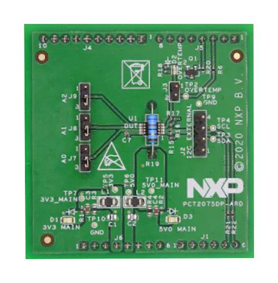 NXP PCT2075DP-ARD Kits De Evaluación Y Desarrollo De Sensores