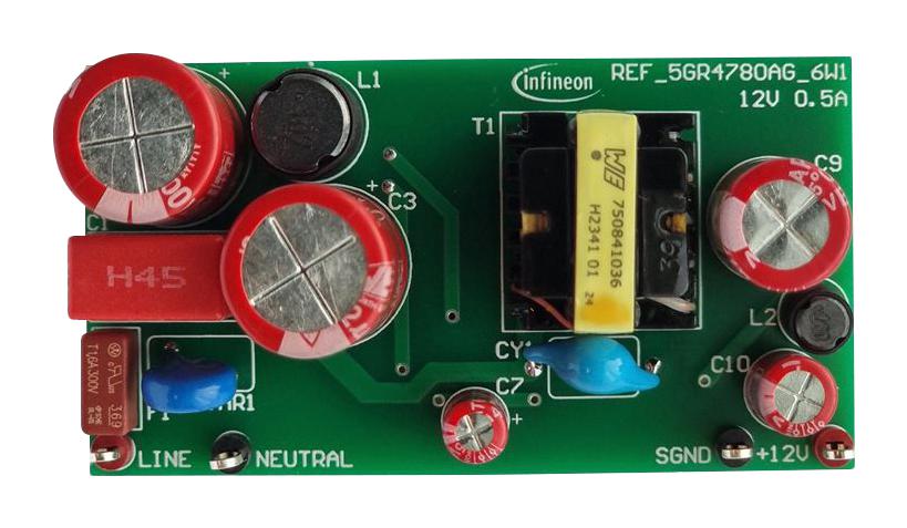 INFINEON REF5GR4780AG6W1TOBO1 Kits De Aplicación Específica Y Diseño De Referencia