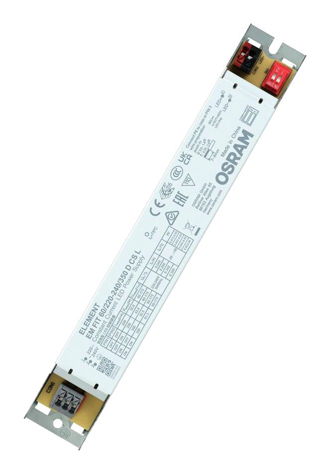 OSRAM EM-FIT-60/220-240/350-D-CS-L Fuentes De Alimentación Para LED AC / DC