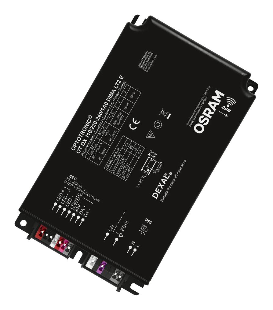 OSRAM OT-DX-110/220-240/1A0-DIMA-LT2-E Fuentes De Alimentación Para LED AC / DC