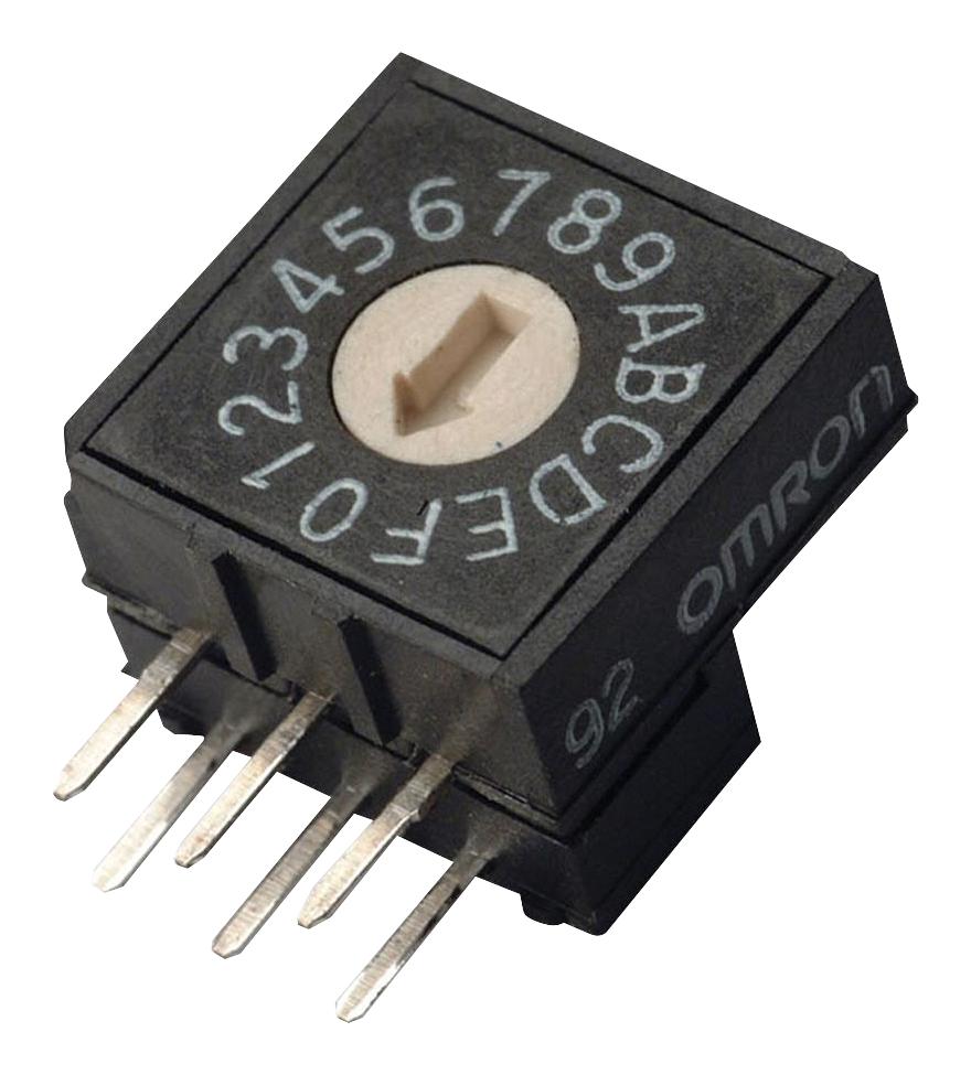 OMRON ELECTRONIC COMPONENTS A6RV-161RF Interruptores Codificados Giratorios