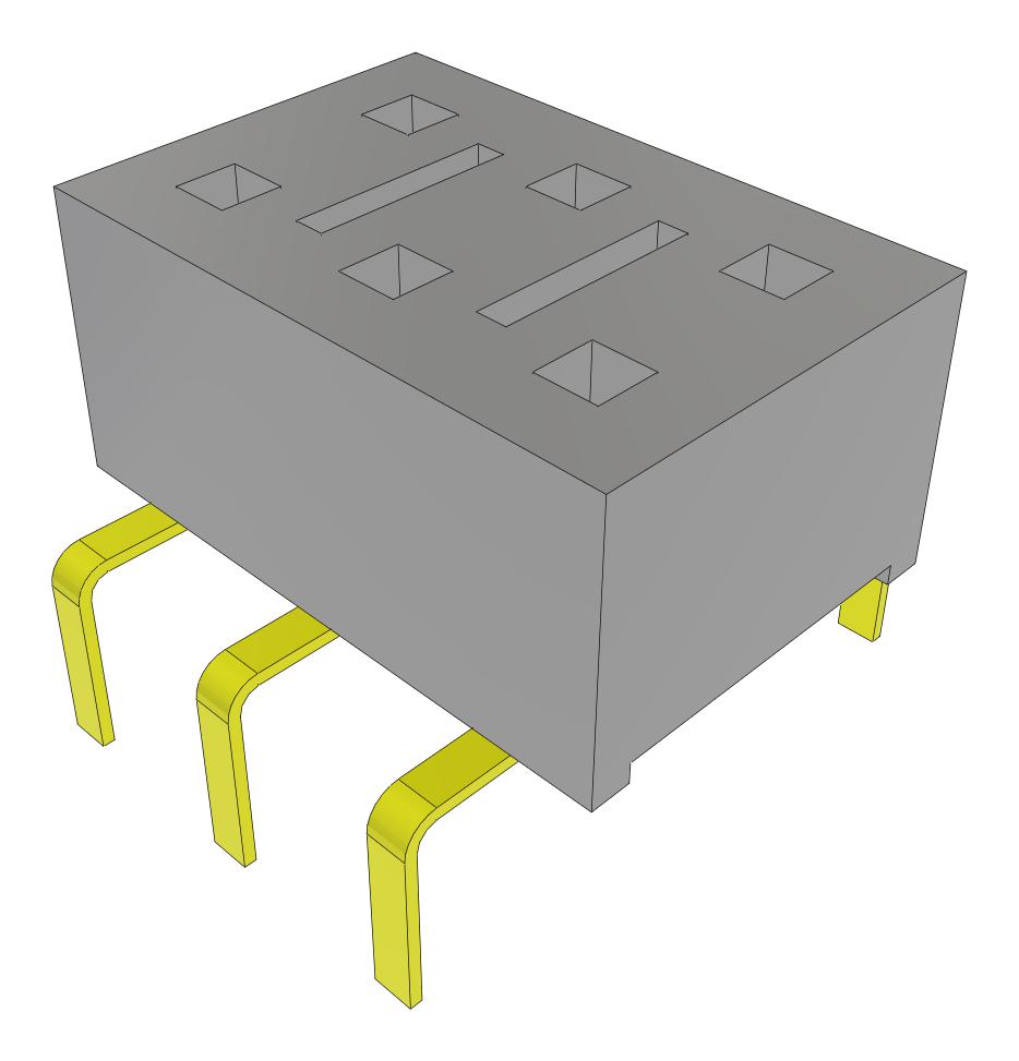 SAMTEC HLE-103-02-G-DV-PE-BE-FR Conectores Hembra Para PCB