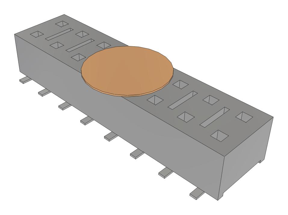 SAMTEC HLE-108-02-F-DV-BE-A-K-FR Conectores Hembra Para PCB