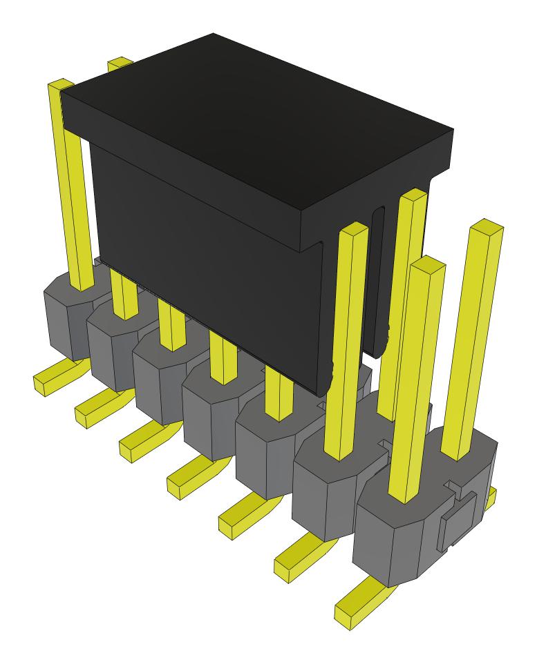 SAMTEC TSM-107-02-F-DV-P-FR Conectores De Pines